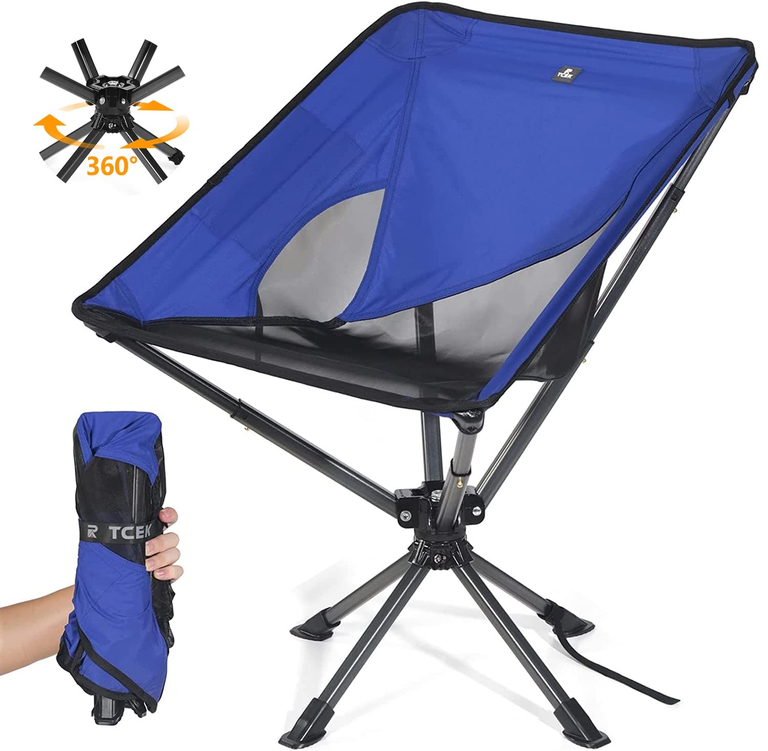 360° Swivel Folding Chair